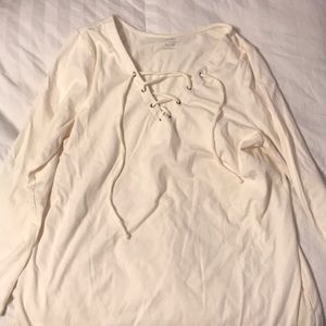 Old Navy crisscross tee